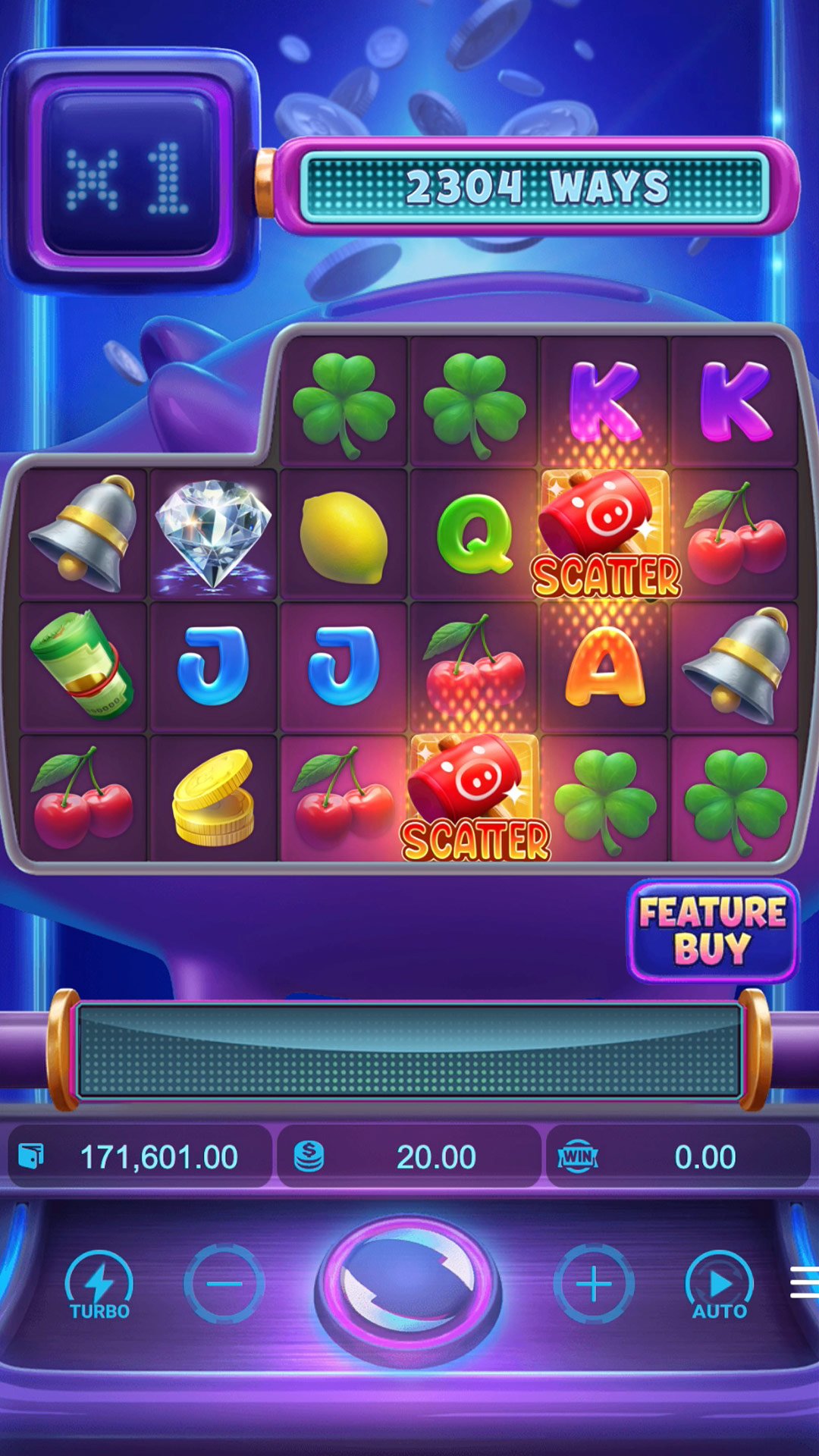 Lucky Piggy Feature R35PRO